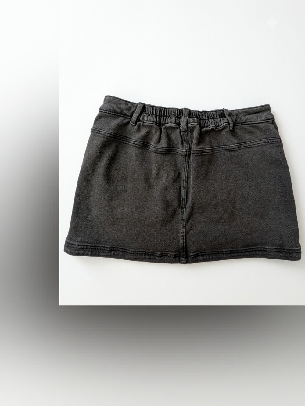 Women's Black Cargo Pocket Mini Shirt - Picture 5 of 7